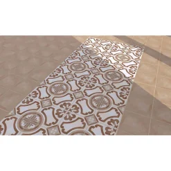 Eiffel art construction Carrelage sol / mur effet ciment 20x20 cm TERRA GIGLIO BEIGE