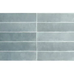 carrelage sol / mur effet zellige bejmat bleu 6x24,6 cm mate ARGILE SKY-Aelle Carrelage Hot