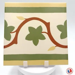 Aelle Carrelage Carrelage sol / mur effet ciment 20x20 cm 1900 GAUDI 2 BORDURE