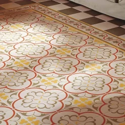 Aelle Carrelage Carrelage sol / mur effet ciment 20x20 cm 1900 GAUDI 2 BORDURE