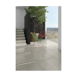 Carrelage sol / mur effet béton gris 80x80 cm RIFT CEMENTO-Aelle Carrelage Sale