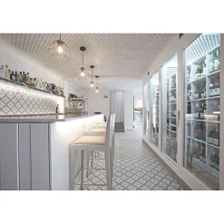 Aelle Carrelage Carrelage sol / mur effet ciment gris 20x20 cm MAORI LADAKHI GRIS