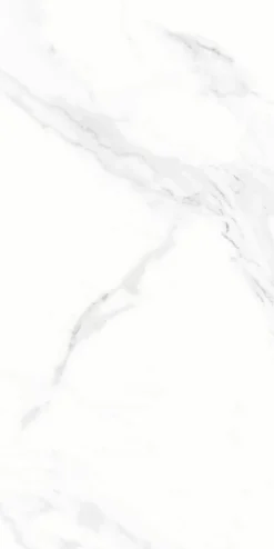 Limcaro Carrelage sol / mur effet marbre blanc POLARIS BRILLO l.60 x L.120 cm Brilliant