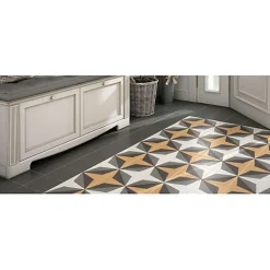 Aelle Carrelage Carrelage sol / mur effet ciment uni vert 20x20 cm ART NOUVEAU UNI CYPRESS GREEN