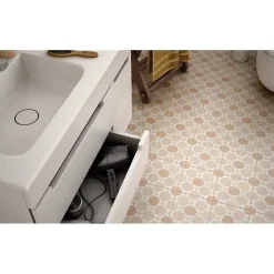 Carrelage sol / mur effet ciment 20x20 cm CAPRICE DECO TOPAZ PASTEL (vendu par boite de 1m2)-Eiffel art construction Outlet