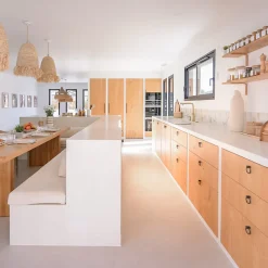 Aelle Carrelage Carrelage sol / mur effet béton ciré naturel 80x80 cm Boost natural Kaolin