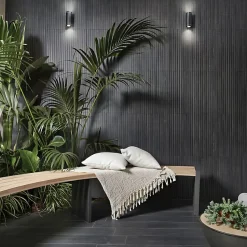 Carrelage sol / mur effet bois bambou à relief 60x120 cm ARTWOOD RIBBON BLACK-Aelle Carrelage Discount