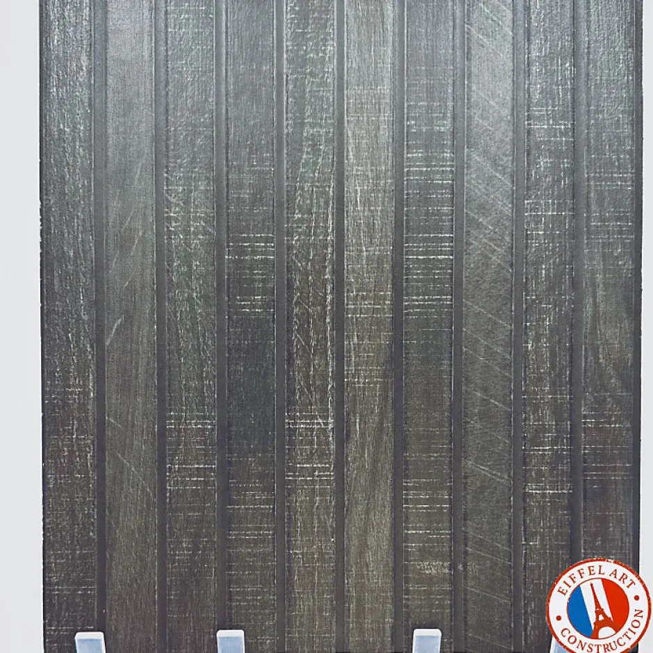 Carrelage sol / mur effet bois bambou à relief 60x120 cm ARTWOOD RIBBON BLACK-Aelle Carrelage Discount