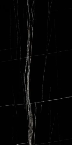 Carrelage sol / mur effet marbre noir ELEGANCE BLACK l.60 x L.120 cm Brilliant-Limcaro Best