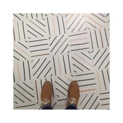 Aelle Carrelage Carrelage sol / mur effet ciment patchwork 20x20 cm MAORI TIEBELE