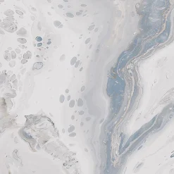 Carrelage sol / mur effet marbre bleu brillant 80x80 cm BIJOUX DOINYO-Eiffel art construction New