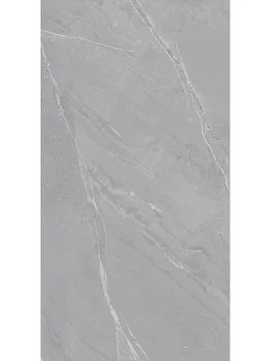 Limcaro Carrelage sol / mur effet marbre gris LAGOM GREY l.60 x L.120 cm Mat