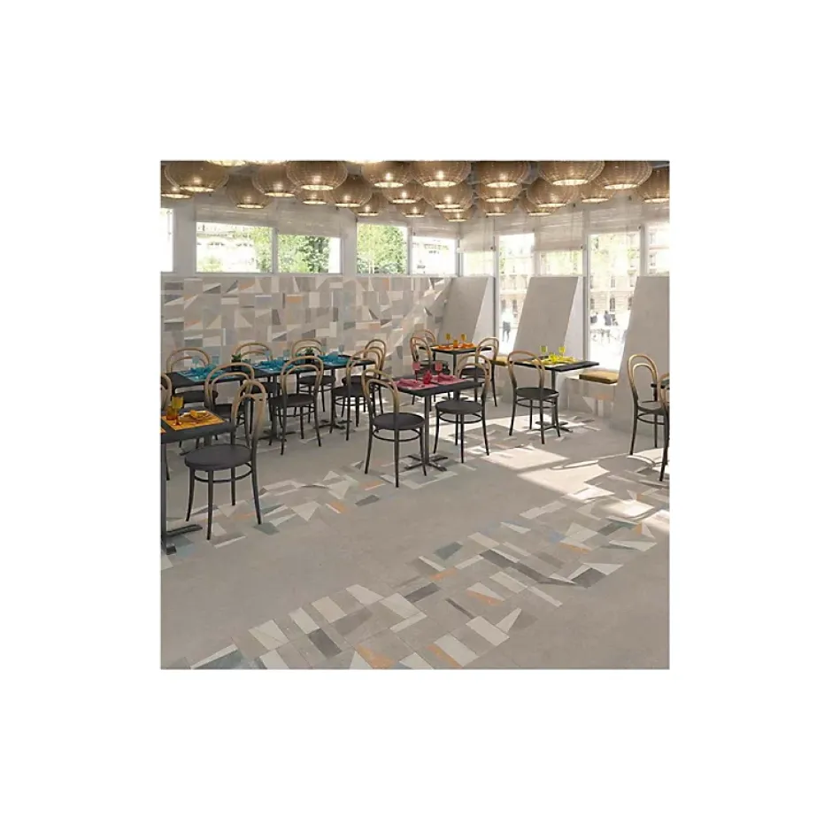 Aelle Carrelage Carrelage sol / mur effet ciment 20x20 cm OSAKA MULTICOLOR NASSAU PATCHWORK