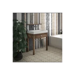 Aelle Carrelage Carrelage sol / mur effet ciment motif coloré 20x20 cm ART NOUVEAU LA RAMBLA BISCUIT