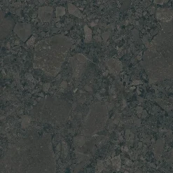 Carrelage sol / mur effet terrazzo noir 60x60 cm BLACK R SPACE-Aelle Carrelage Best