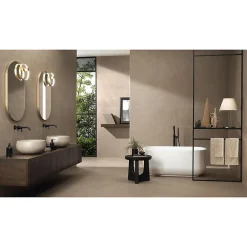 Carrelage sol / mur effet béton ciré naturel 60x120 cm Boost natural ECRU-Aelle Carrelage Sale