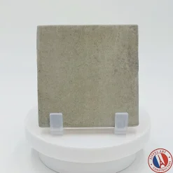 carrelage sol / mur effet zellige bejmat gris 10x10 cm mate ARGILE CONCRETE-Aelle Carrelage Discount