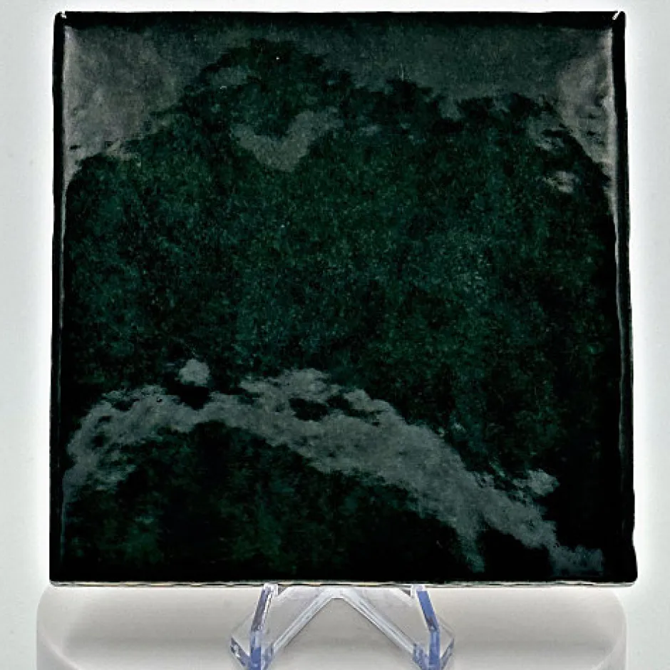 Aelle Carrelage carrelage sol / mur effet zellige bejmat 10x10 cm blanc gris mate ARGILE ICE