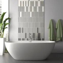 Eiffel art construction Carrelage sol / mur effet ciment 20x20 cm TERRA OTTAGONO