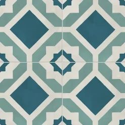 Aelle Carrelage Carrelage sol / mur effet ciment vieilli 20x20 cm TERRA ART GEOMETRIA O.C