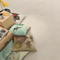 Aelle Carrelage Carrelage sol / mur effet ciment beige 20x20 cm NASSAU CREMA