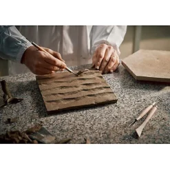 Aelle Carrelage Carrelage sol / mur effet ciment beige 20x20 cm NASSAU CREMA