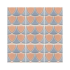 Eiffel art construction Carrelage sol / mur effet ciment 20x20 cm CAPRICE DECO ISLAND COLOURS(vendu par boite de 1m2)