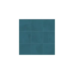 Carrelage sol / mur effet ciment vieilli bleu 20x20 cm TERRA ART OCEANO 20x20 cm-Aelle Carrelage New