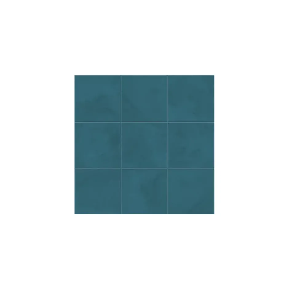 Carrelage sol / mur effet ciment vieilli bleu 20x20 cm TERRA ART OCEANO 20x20 cm-Aelle Carrelage New