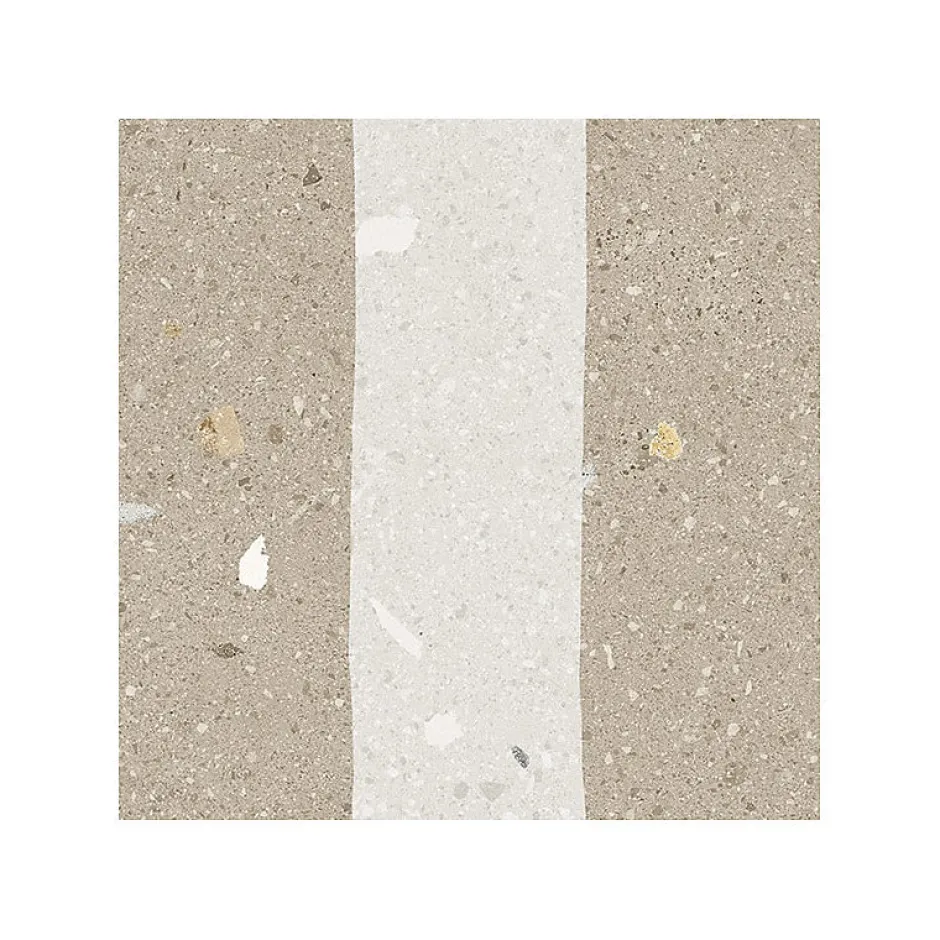 Carrelage sol / mur effet terrazzo 20x20 cm Croccante Granola Avellana(vendu par boite de 1m2)-Eiffel art construction Online