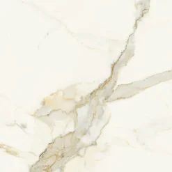 Carrelage sol / mur effet marbre beige 120X120 cm - SCULTOREA calacatta oro fino J406-Aelle Carrelage Best