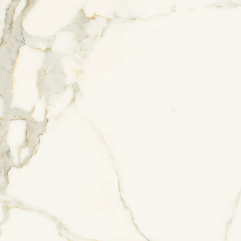 Carrelage sol / mur effet marbre beige 120X120 cm - SCULTOREA calacatta oro fino J406-Aelle Carrelage Best