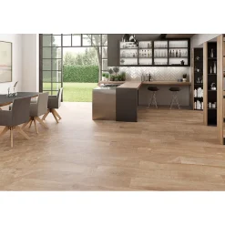 Eiffel art construction Carrelage sol / mur effet bois 20x120 cm ARTWOOD NATURAL(vendu par boite de 1.44m2)