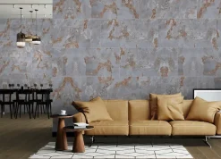 Carrelage sol / mur effet marbre métal MARMO METALLO l.60 x L.120 cm Mat-Limcaro