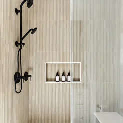 Carrelage sol / mur effet bois bambou relief 60x120 cm ARTWOOD RIBBON BONE-Aelle Carrelage Sale