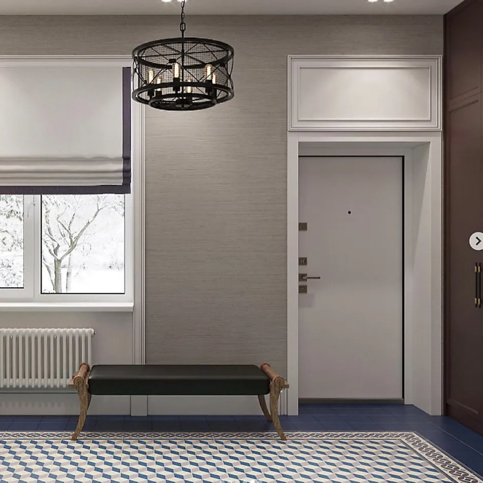 Carrelage sol / mur effet ciment motif cube 20x20 cm 1900 GÜELL 1-Aelle Carrelage Outlet