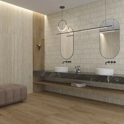 Carrelage sol / mur effet ciment à motif 20x20 cm RIVOLI - PLAZA GRIS-Aelle Carrelage Discount