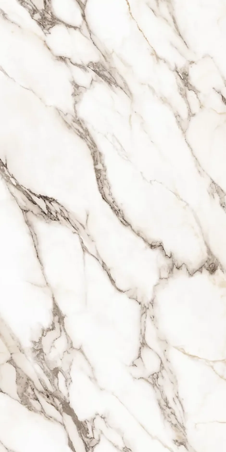 Limcaro Carrelage sol / mur effet marbre blanc OBRANO l.60 x L.120 cm Brillant