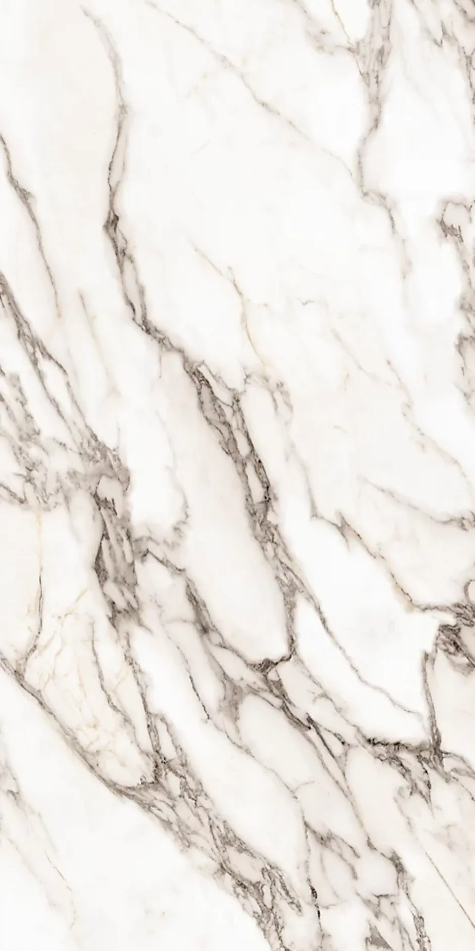 Limcaro Carrelage sol / mur effet marbre blanc OBRANO l.60 x L.120 cm Brillant