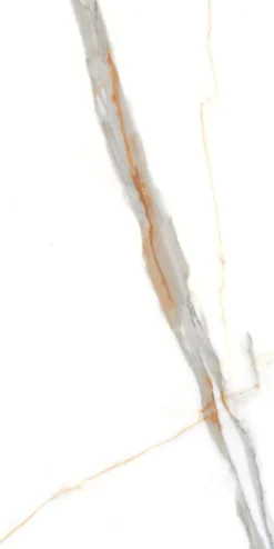 Limcaro Carrelage sol / mur effet marbre blanc VOLGA STATUARIO l.60 x L.120 cm Brilliant