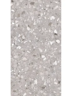 Carrelage sol / mur effet Terrazzo CHALKY l.60 x L.120 cm Mat-Limcaro Outlet