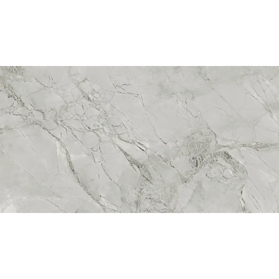 Carrelage sol / mur effet marbre gris 60x120 cm - SCULTOREA Foam grey J403-Aelle Carrelage Online