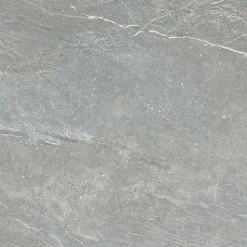 Aelle Carrelage Carrelage sol / mur effet pierre gris 80x80 cm BETILO R GREY