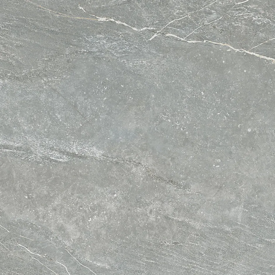 Aelle Carrelage Carrelage sol / mur effet pierre gris 80x80 cm BETILO R GREY