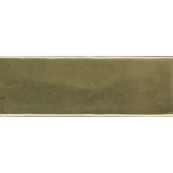 Carrelage sol / mur effet zellige bejmat marocain 5X15 cm vert mate 5X15 cm COCO VERD MATT-Aelle Carrelage Sale