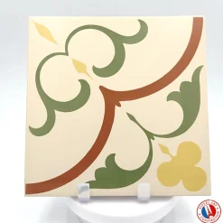 Aelle Carrelage Carrelage sol / mur effet ciment 20x20 cm 1900 GAUDI 1