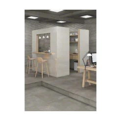 Carrelage sol / mur effet béton gris anthracite 80x80 cm RIFT GRAFTIO-Aelle Carrelage Discount