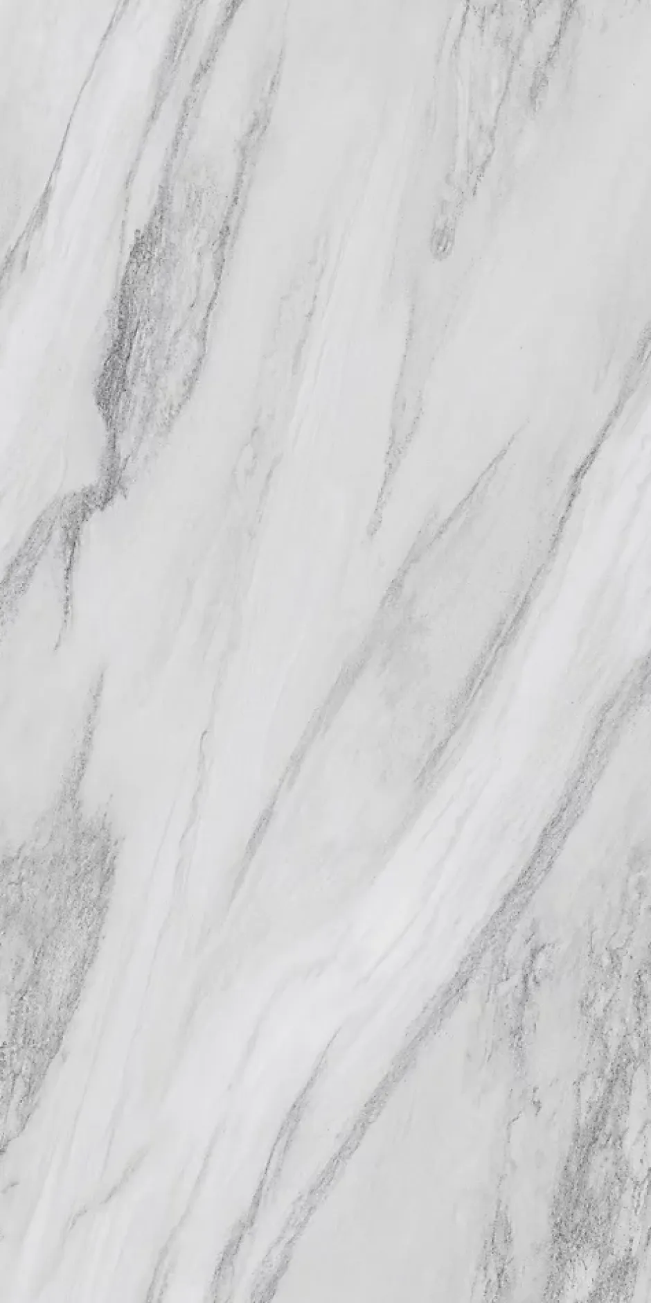 Carrelage sol / mur effet marbre blanc SHADOW GREY l.60 x L.120 cm Brillant-Limcaro Outlet