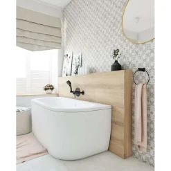 Aelle Carrelage Carrelage sol / mur effet ciment motif gris 20x20 cm ART NOUVEAU LA RAMBLA GREY