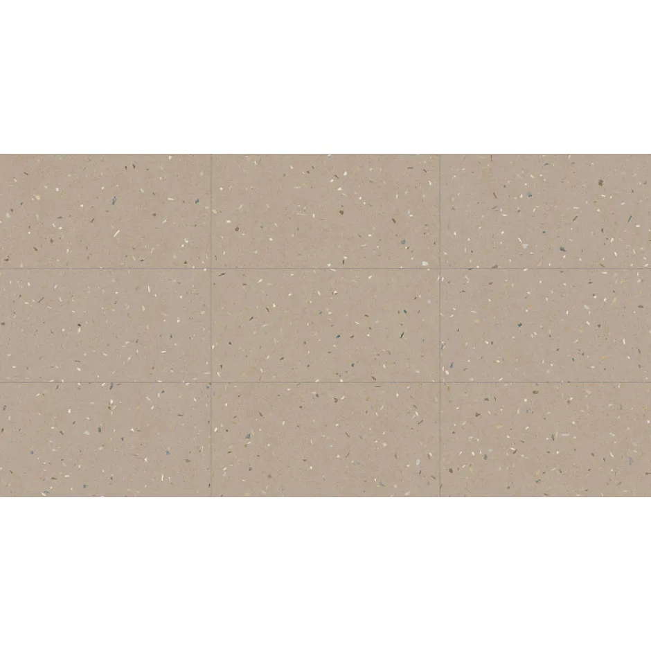 Carrelage sol / mur effet terrazzo 60x120 cm Croccante-R Avellana (vendu par boite de 1.44m2)-Eiffel art construction